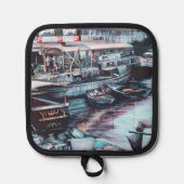 Zwoelige Prelude tot Dusk, Jaffé, Israël Pannenlap (Voorkant)