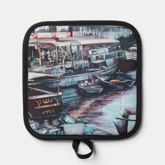 Zwoelige Prelude tot Dusk, Jaffé, Israël Pannenlap (Voorkant)