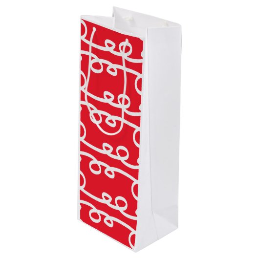 zwoer wijn cadeautas (Voorkant Gekanteld)