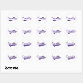 Zwolle Louisiana Classic Design Ronde Sticker (Vel)