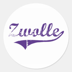 Zwolle Louisiana Classic Design Ronde Sticker