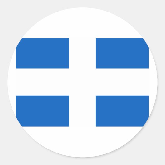 Zwolle, Nederland Ronde Sticker (Voorkant)