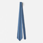 Zwolse trendy blues abstract herhalend patroon stropdas (Voorkant)