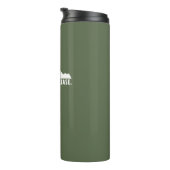 Zwtanden alsjeblieft thermosbeker (Geroteerd rechts)