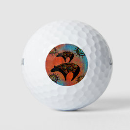 ZWUIDWESTELIJKE BEERKUNST GOLFBALLEN