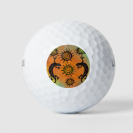 ZWUIDWESTELIJKE HAGEDIS KUNST GOLFBALLEN