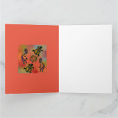 ZWUIDWESTELIJKE KOKOPELLI-KUNST     KAART (Binnen)