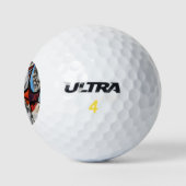 ZWUIDWESTELIJKE WOLF KUNST GOLFBALLEN (Logo)
