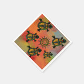 ZWUIDWESTERNE SCHILDPAD KUNST SERVET (Hoek)