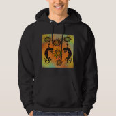 ZWUIDWESTERSE HAGEDIS KUNST HOODIE (Voorkant)