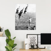 Zwuwen bij de Pier Poster Print - 1780264 (Thuiskantoor)