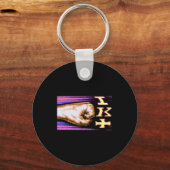 Zx Spectrum C64 Karate 8-bit Retro Sleutelhanger (Voorkant)