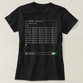 ZX Spectrum geek Code Essential T Shirt (Design voorkant)