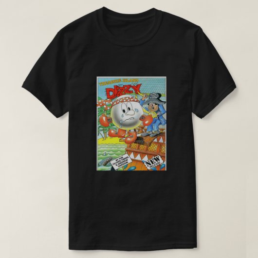 ZX Spectrum Treasure Island Dizzy Classic T-shirt (Design voorkant)