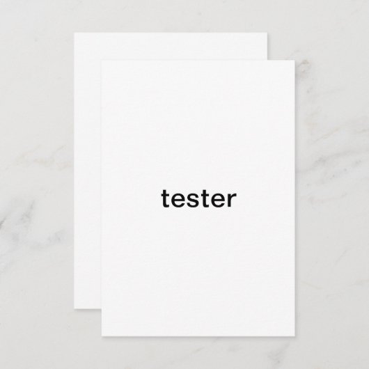 zxcvzxcv1111111111 kaart (Voorkant / Achterkant)