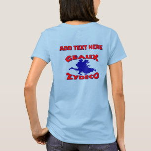 Zydeco, cajun muziek, T-shirt