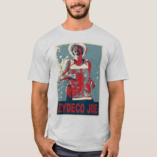 Zydeco Joe T-shirt (Voorkant)