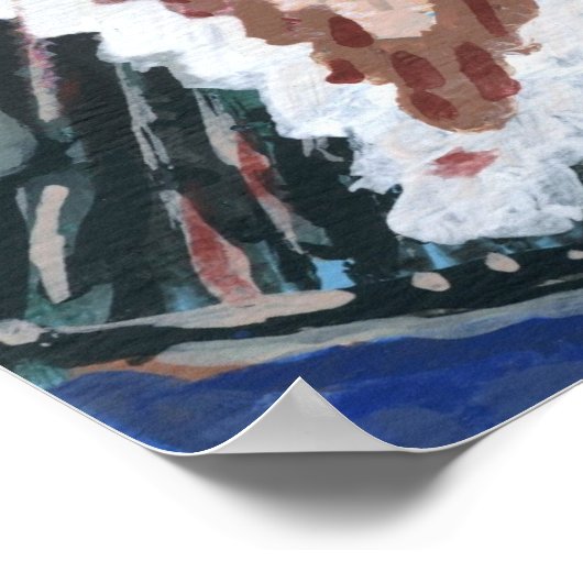 Zydeco Rosie Poster (Hoek)