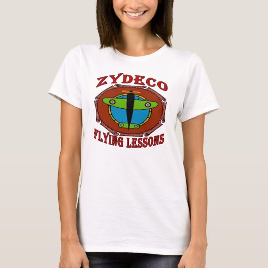 Zydeco Vlieglessen T-shirt (Voorkant)