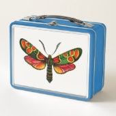 Zygaena carniolica - de Crepuscular Burnet Moth (Voorkant)