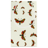 Zygaena carniolica - de Crepuscular Burnet Moth Klein Cadeauzakje (Achterkant)