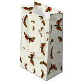 Zygaena carniolica - de Crepuscular Burnet Moth Klein Cadeauzakje (Achterkant Gekanteld)