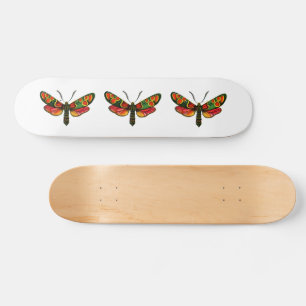 Zygaena carniolica - de Crepuscular Burnet Moth Persoonlijk Skateboard