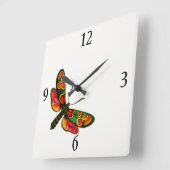 Zygaena carniolica - de Crepuscular Burnet Moth Vierkante Klok (Hoek)