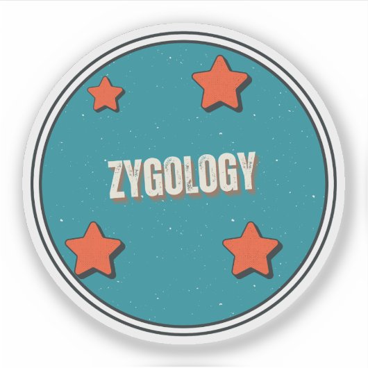 Zygologie Sticker (Voorkant)