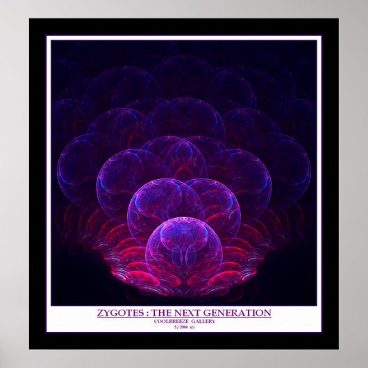 ZYGOTES : DE VOLGENDE GENERATIE (herzien) Poster (Voorkant)