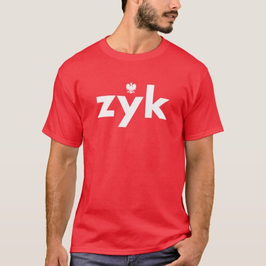 zyk Pools Achternaam Tshirt (Voorkant)