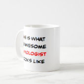 zymoloog, geweldige koffiemok (Voorkant links)