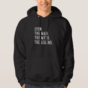 Zyon Het Man De mythe Het Legende Shirt Funny Zyon