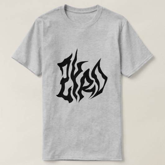 Zyro Dark Gothic Style T-Shirt (Design voorkant)