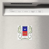 ZYT001 MAYOTTE, vlag, Afrika, Fridge Magneet (Insitu (Vaatwasser))