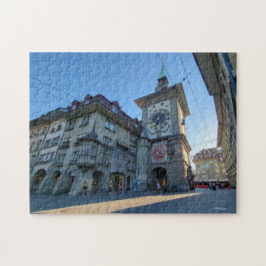 Zytglogge in Bern, Zwitserland Legpuzzel (Horizontaal)