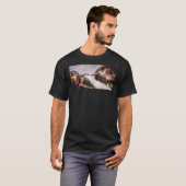 zyzz meme art Poster T-shirt (Voorkant volledig)