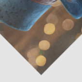 ZZ Tophat, harige kat speelkaarten Tissuepapier (Detail)