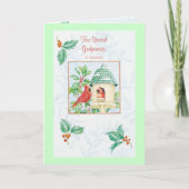 ZZ voor speciale peetouders op Christmas_001 Feestdagen Kaart (Voorkant)