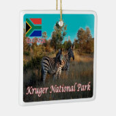 zZA004 KRUGEN National Park, Zuid-Afrika, Keramisch Ornament (Rechts)
