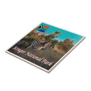 zZA004 KRUGEN National Park, Zuid-Afrika, Tegeltje