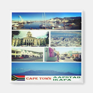 zZA007 CAPE TOWN, MOSAIC, South Africa, Fridge Magneet