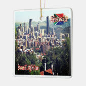 zZA020 PRETORIA, Zuid-Afrika, Keramisch Ornament (Links)