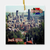 zZA020 PRETORIA, Zuid-Afrika, Keramisch Ornament (Voorkant)