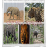 ZZA027 ZUID-AFRIKA, DE GROTE 5 IN KRUGER NP DOUCHEGORDIJN (Voorkant)