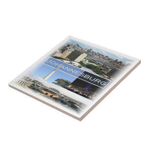 zZA029 JOHANNESBURG, Mozaïek, Zuid-Afrika, Tegeltje