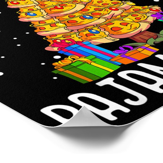 Zza Christmas Tree Shirt Men Kids Zza Lover Gift X Poster (Hoek)