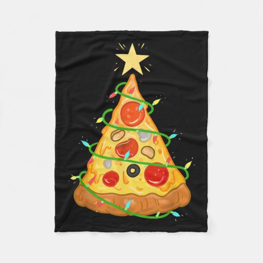 Zza Christmas Tree Zza Lover Gift  Fleece Deken (Voorkant)