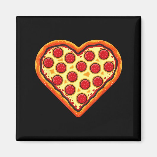 Zza Heart Cute Valentines Day Funny Heart Shaped Z Magneet (Voorkant)