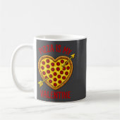 Zza is mijn Valentijn grappige Valentijnsdag jonge Koffiemok (Links)